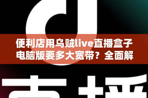 便利店用乌贼live直播盒子电脑版要多大宽带？全面解析带宽需求与配置方案