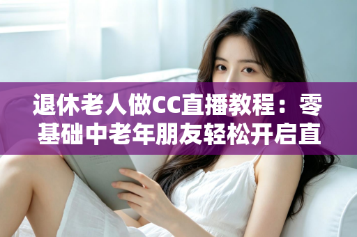 退休老人做CC直播教程:零基础中老年朋友轻松开启直播新生活的完整指南 退休老人做CC直播教程:零基础中老年朋友轻松开启直播新生活的完整指南