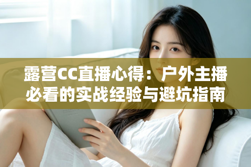 露营CC直播心得：户外主播必看的实战经验与避坑指南