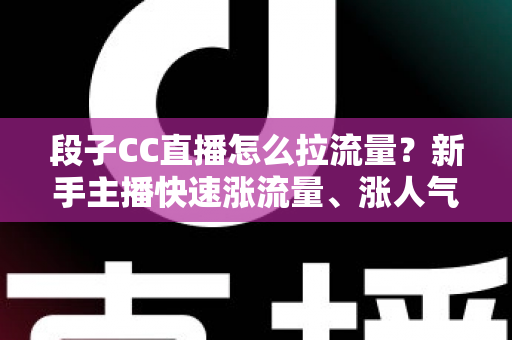 段子CC直播怎么拉流量?新手主播快速涨流量、涨人气的实战攻略全解析 段子CC直播怎么拉流量?新手主播快速涨流量、涨人气的实战攻略全解析