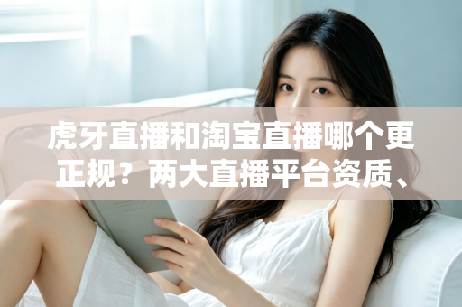 虎牙直播和淘宝直播哪个更正规？两大直播平台资质、监管与用户体验深度对比指南