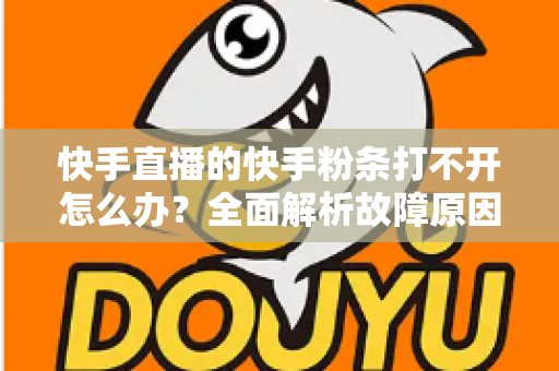 快手直播的快手粉条打不开怎么办？全面解析故障原因与实用解决方案指南
