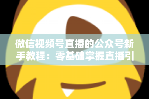 微信视频号直播的公众号新手教程:零基础掌握直播引流与变现的完整实战指南 微信视频号直播的公众号新手教程:零基础掌握直播引流与变现的完整实战指南