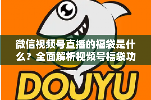 微信视频号直播的福袋是什么？全面解析视频号福袋功能、玩法与运营技巧