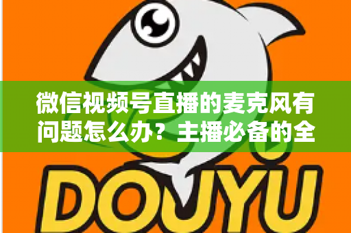微信视频号直播的麦克风有问题怎么办？主播必备的全场景排查与解决指南