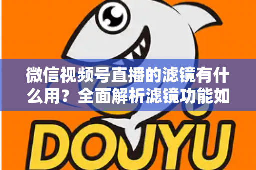 微信视频号直播的滤镜有什么用？全面解析滤镜功能如何提升直播画质、形象与转化效果