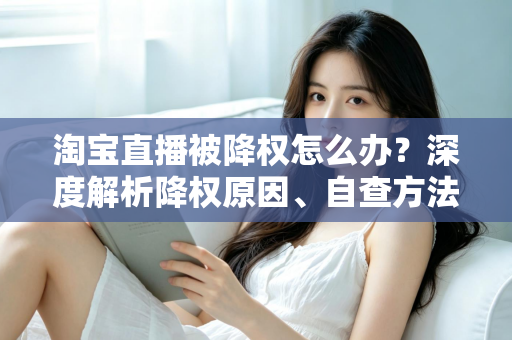 淘宝直播被降权怎么办?深度解析降权原因、自查方法与快速恢复流量的完整运营指南 淘宝直播被降权怎么办?深度解析降权原因、自查方法与快速恢复流量的完整运营指南