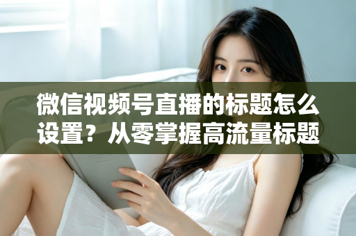 微信视频号直播的标题怎么设置？从零掌握高流量标题撰写全攻略