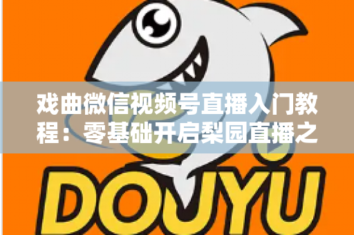 戏曲微信视频号直播入门教程：零基础开启梨园直播之旅的完整指南