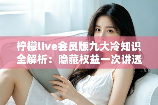 柠檬live会员版九大冷知识全解析：隐藏权益一次讲透，让你花的每一分钱都物超所值